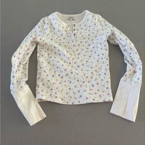 Frankie's Bikinis Floral Long Sleeve Tee